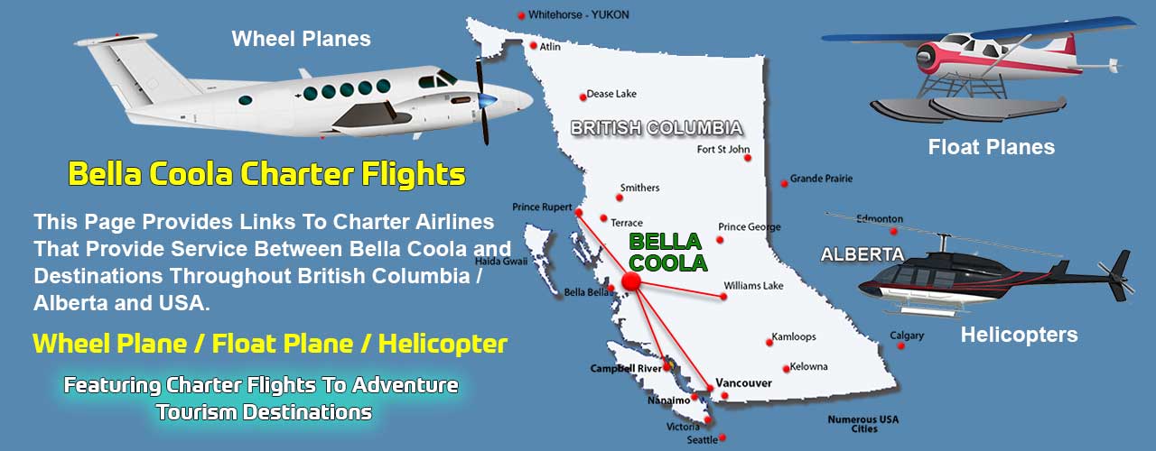 Bella Coola BC Air Charter Directory